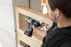 Bosch Professional GDS 18 V-LI HT 4 Ah Çift Akülü Darbeli Somun Sıkma - L-boxx Çantalı