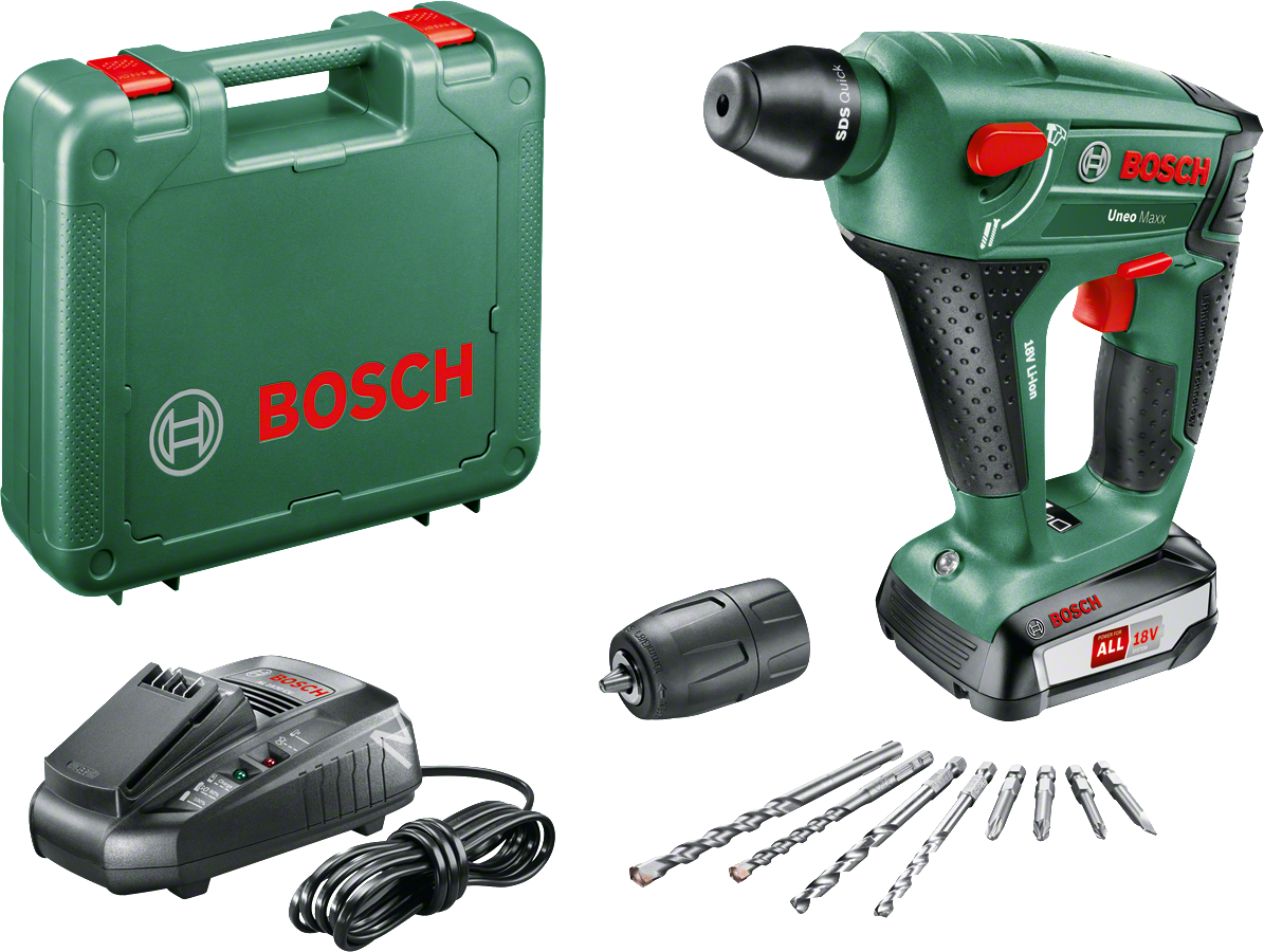 Bosch UNEO MAXX 18 V 2,5 AH Kırıcı Delici (Tek Akü)