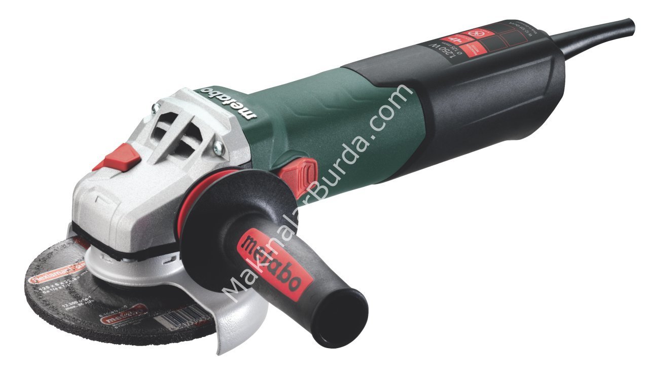 Metabo W 12-125 Quick Avuç Taşlama 1250 W
